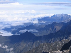 Carstensz Pyramid view