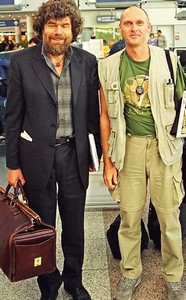 Reinhold Messner and Petr Jahoda